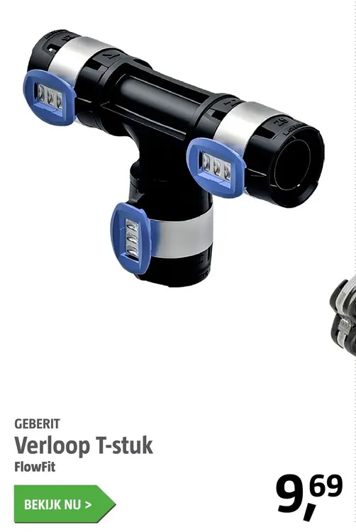 Aanbieding: Verloop T-stuk