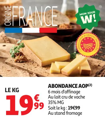 Offre: Abondance AOP