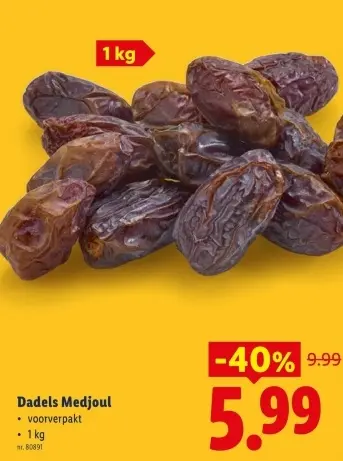 Promotie: Dadels Medjoul