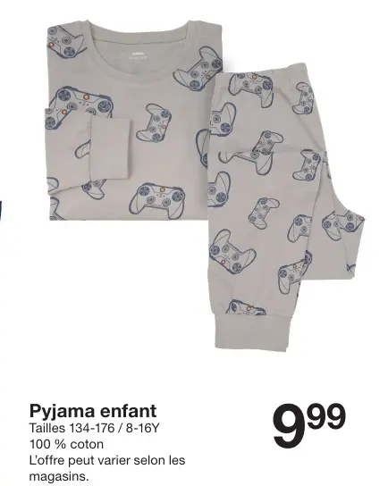 Offre: Pyjama enfant