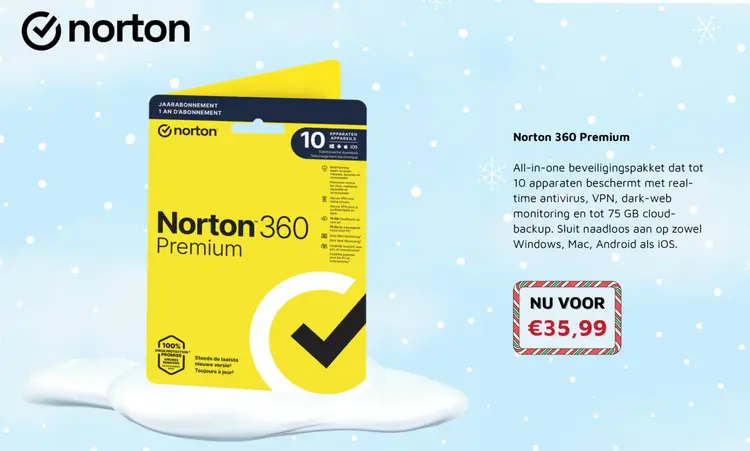Aanbieding: Norton 360 Premium