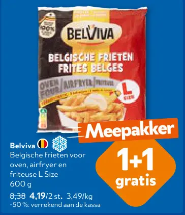 Promotie: Belgische frieten
