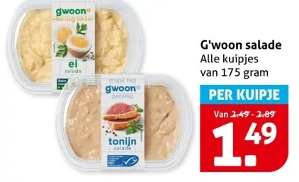 Aanbieding: G'woon salade