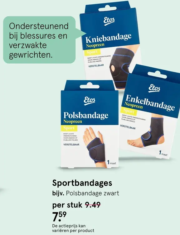 Aanbieding: Sportbandages