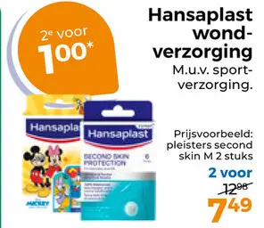 Aanbieding: Hansaplast wondverzorging