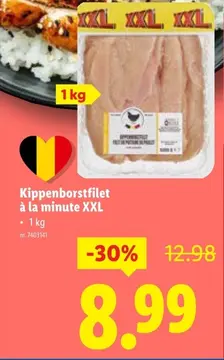 Aanbieding: Kippenborstfilet à la minute XXL