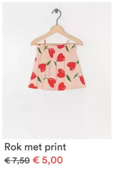 Aanbieding: Rok met print