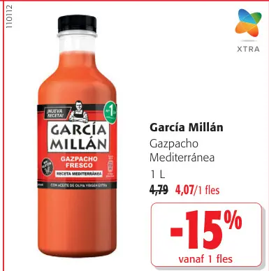 Promotie: Garcia Millán Gazpacho Mediterránea