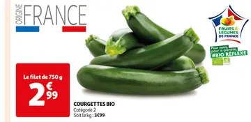 Aanbieding: COURGETTES BIO