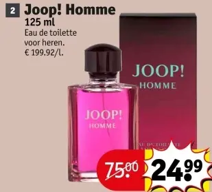 Promotie: Homme