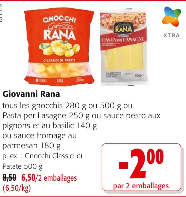 Offre: Gnocchi Classici di Patate