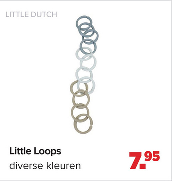 Aanbieding: Little Dutch Little Loops Speelgoedringen