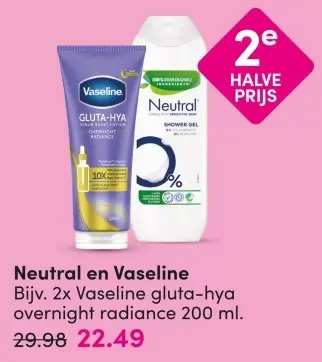 Aanbieding: Neutral en Vaseline