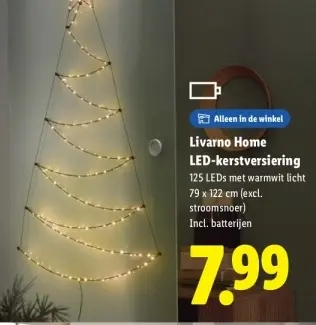 Aanbieding: LED-kerstversiering
