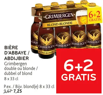 Offre: Bière d'abbaye