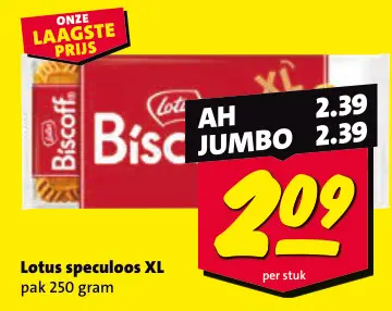 Aanbieding: Lotus speculoos XL