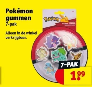 Aanbieding: Pokémon gummen