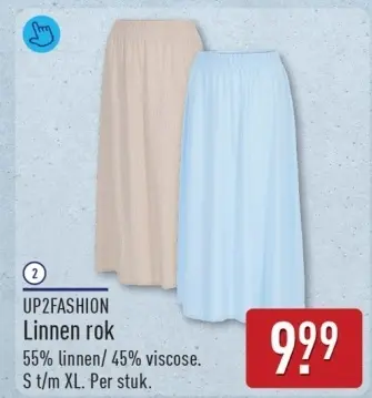 Aanbieding: Linnen rok