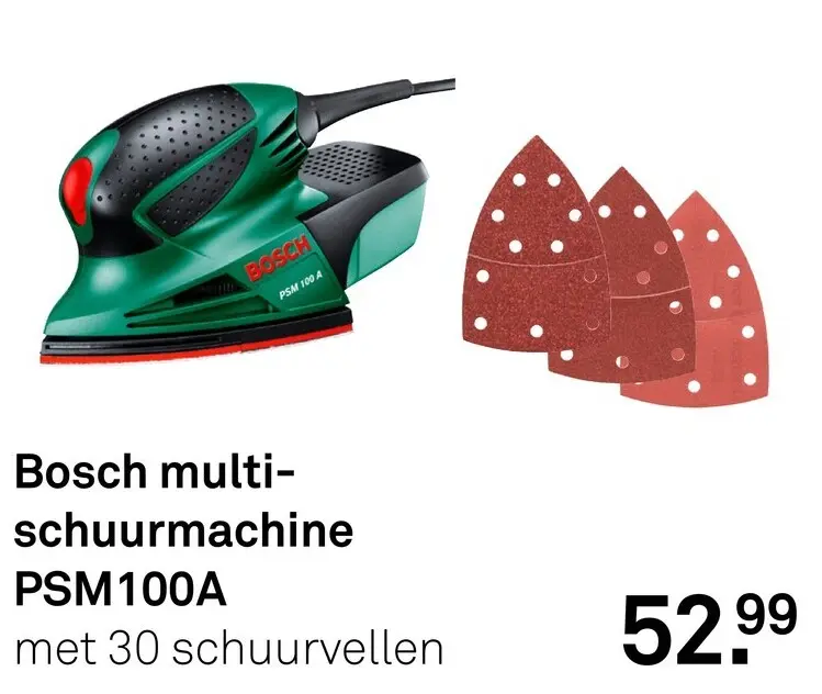 Aanbieding: Multi-schuurmachine PSM100A