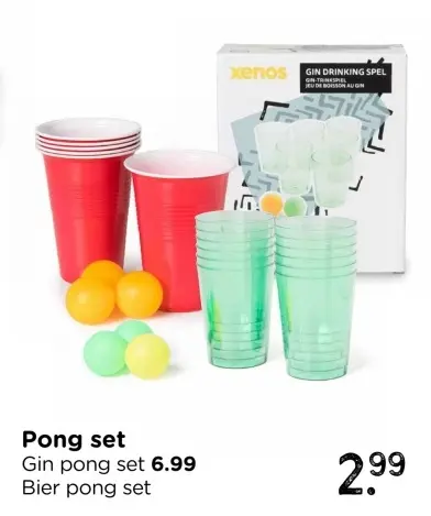 Promotie: Pong set