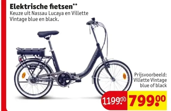 Aanbieding: Elektrische fietsen
