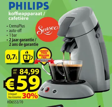 Aanbieding: PHILIPS koffieapparaat / cafetière
