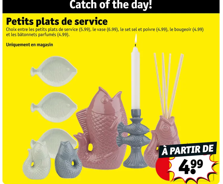 Offre: Petits plats de service