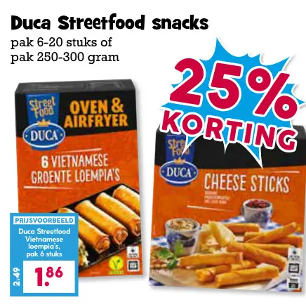Aanbieding: Streetfood snacks