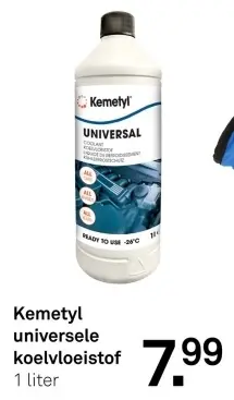 Aanbieding: Kemetyl universele koelvloeistof