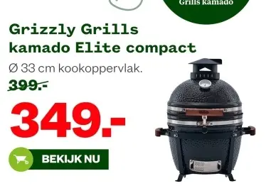 Aanbieding: kamado Elite compact