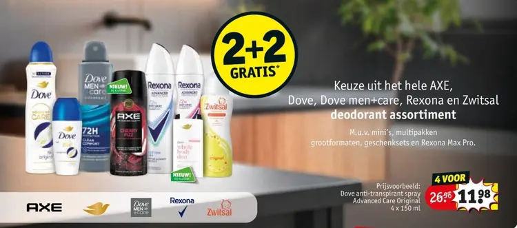 Aanbieding: Deodorant assortiment