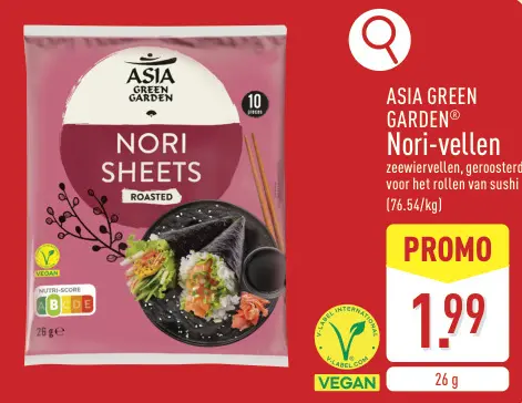Promotie: Nori-vellen