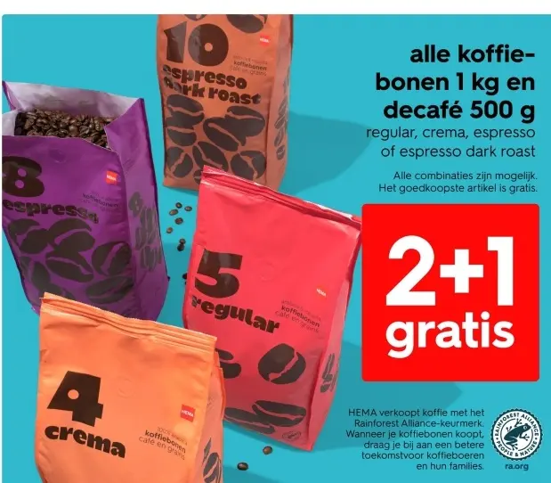 Aanbieding: Koffiebonen