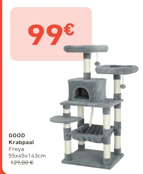Promotie: Krabpaal Freya