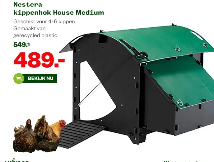 Aanbieding: kippenhok House Medium