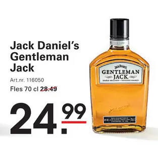 Aanbieding: Jack Daniel's Gentleman Jack