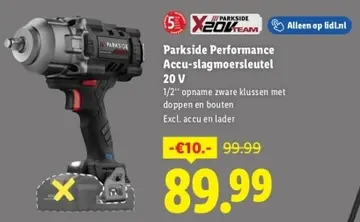 Aanbieding: Performance Accu-slagmoersleutel