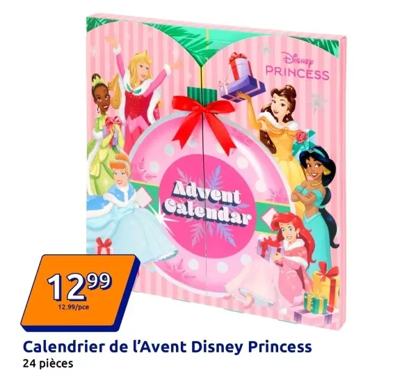 Offre: Calendrier de l'Avent Disney Princess
