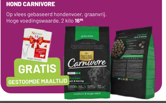Aanbieding: Hond Carnivore