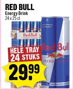 Aanbieding: Red bull