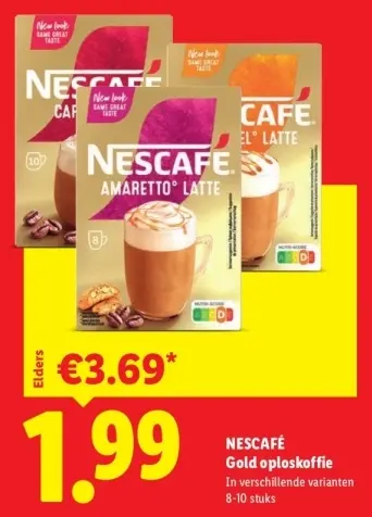 Aanbieding: Gold oploskoffie