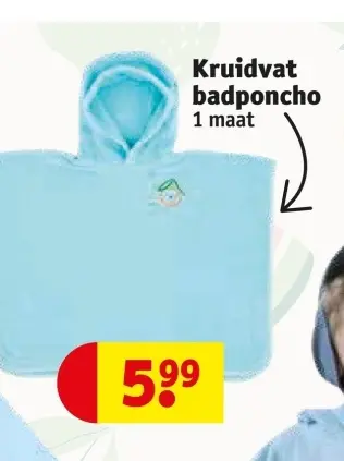 Aanbieding: badponcho