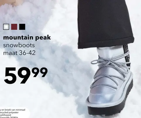 Aanbieding: snowboots