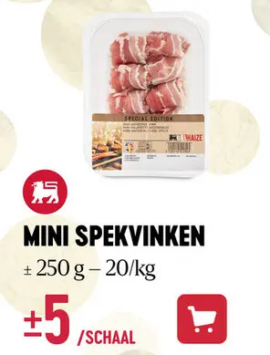 Aanbieding: Mini spekvinken