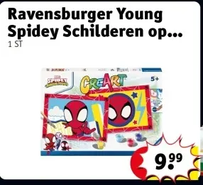 Aanbieding: Young Spidey Schilderen op Nummer