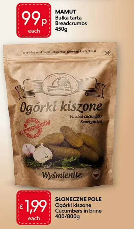 Aanbieding: Ogórki kiszone