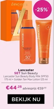 Aanbieding: Lancaster Sun Beauty