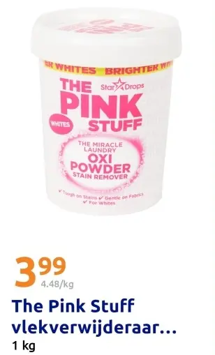 Aanbieding: The Pink Stuff vlekverwijderaar