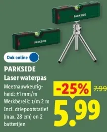 Aanbieding: Laser waterpas