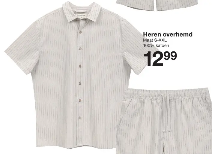 Aanbieding: Heren overhemd